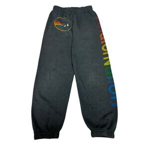 Aviator Nation Malibu CA Logo Joggers Sweatpants Kids 6 Loungewear